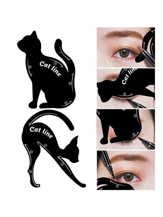 Cat Line Eyeliner Stencil