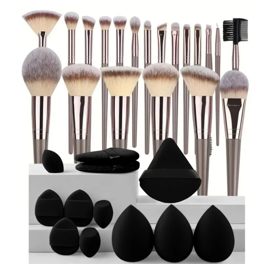 Professional Makeup Brush & Sponge Set
